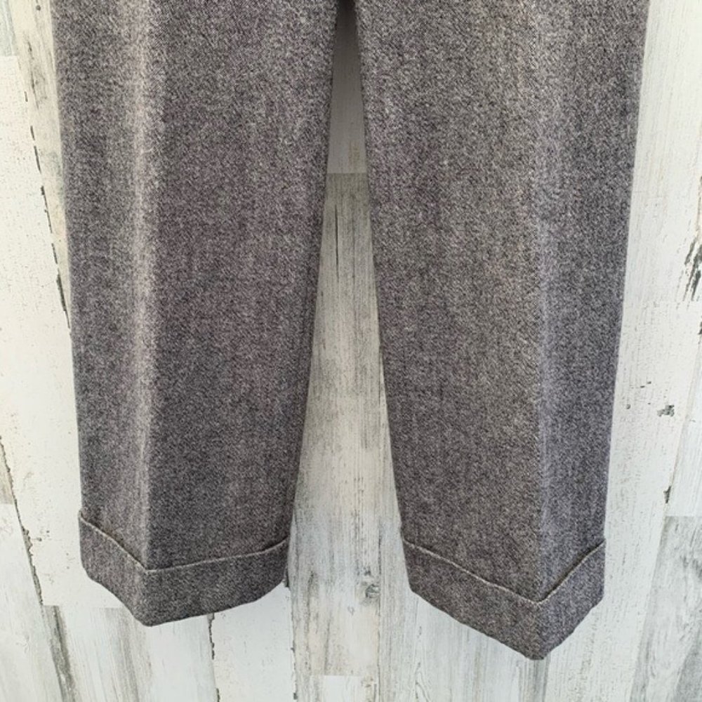 Ann Taylor Signature Wool Blend Wide Leg Trousers - Picture 4 of 8
